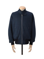 リネンカノコ ブルゾン/ネイビー(093)