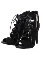 レースUPハイヒールサンダル/MIX