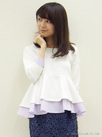 レーヤード風プルオーバー/ネイビー