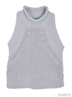 ローゲージアメスリニット/グレージュ