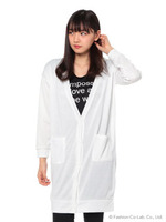 ロングカーディアンサンブル/オフホワイト