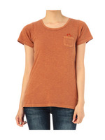 刺しゅう使いワンポケットカットソー/ブラウン系(067)