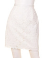 裾スカラレースタイトスカート/キミドリ