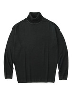 製品染めタートルネックプルオーバー/レッド系(064)