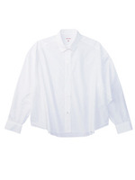 超細タイプライターショートシャツ/ホワイト(001)