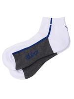 配色&ロゴソックス/ホワイト(301)