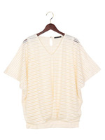 シアーボーダーV／Nドルマン/オフホワイト