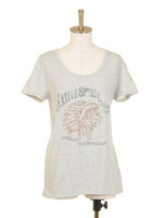 NATIVE　SPIRIT　Tシャツ/グレー  