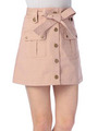 【LIZLISA】ミリタリースカート/ピンク