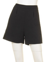 【Omekashi】脇レース切替ショーツ/ブラック