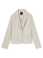 ストレッチテーラードジャケット/ベージュ系(052)