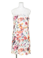 フラワーレースワンピース/ホワイト