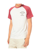 マリアデザインラグランTシャツ/レッド系(063)