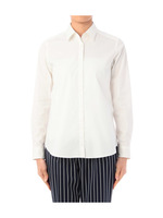 ストレッチブロードシャツ/ホワイト(004)