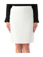 ニットタイトスカート/ホワイト(003)