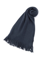 ベーシック無地ストール/ネイビー系(093)