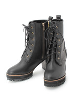 レースアップブーツ/レッド系(064)