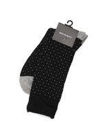 C.2COL DOT雑貨-カジュアルソックス/グレー(012)