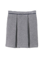 Sea New York ドット柄タックフレアスカート/ネイビー(193)