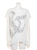 TC天竺ロゴT/ホワイト