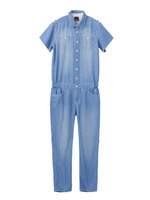 VACATION DENIM JUMPSUITS/LtINDIGO