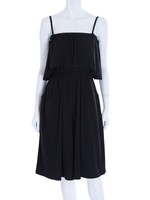 【BIJ】 カットワイドロンパース/ブラック