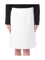 切り替えミディ丈スカート/ホワイト(001)