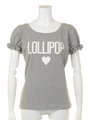 LOLLPOPロゴT/グレー