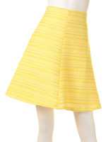 【ROSE BUD】FLARE SKIRT/YELLOW
