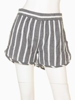 【SECOND FEMALE】FIA SHORTS/ANTRACITE/OFF WHITE