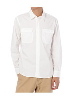 シャンブレーワークシャツ/ピンクゴールド(005)