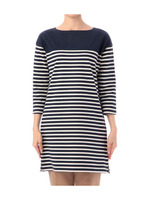 ボーダーロングプルオーバー/ホワイト(303)