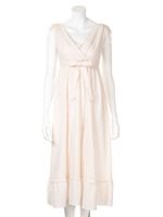 マーメイドジャガードマキシドレス/OWHT