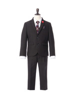 ロングパンツスーツ/ブラック(419)