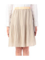 シフォンプリーツスカート/ベージュ系(051)