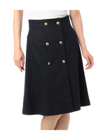 スラブデニムスカート/ホワイト(001)