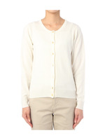 ビジューボタンカーディガン/ボルドー(064)