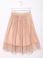 ボリュームタックスカート/PINK