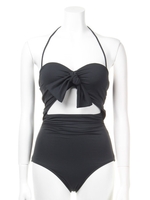 リボンスウィムウェアー/BLK