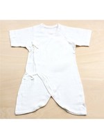 小鹿パターンメッシュコンビ肌着/生成