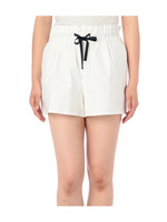 ウエストグログランリボンショートパンツ/ホワイト(001)