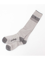 サルーキ犬刺繍ハイソックス/ブラック(019)