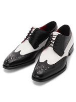 スタッズウィングチップシューズ/ブラック(019)