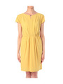 ドレープジャージワンピース/イエロー系(032)