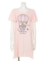 バルーンＫｉｔｔｙ　Ｔシャツワンピース/ピンク
