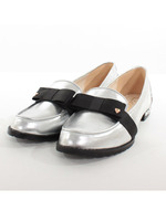 リボンローファー/シルバー