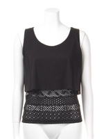 レースコンビタンクトップ/OWHT