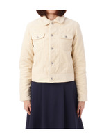 コーデュロイボアGジャン/アイボリー(004)