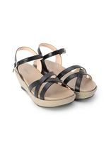 プラットフォームサンダル/ブラック(019)