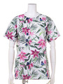Optical Garden Tee/WHITE